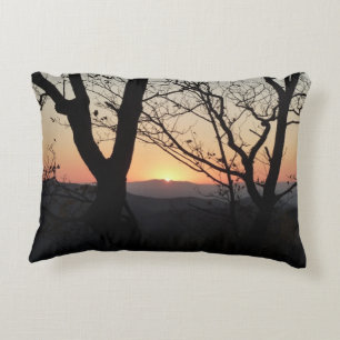 Shenandoah Sunset National Park Landscape Decorative Cushion