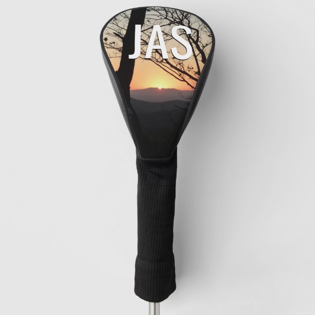 Shenandoah Sunset National Park Landscape Golf Head Cover (Front)