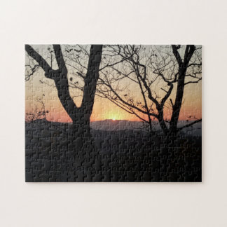 Shenandoah Sunset National Park Landscape Jigsaw Puzzle