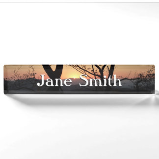 Shenandoah Sunset National Park Landscape Nameplate