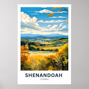 Shenandoah Virginia Travel Print