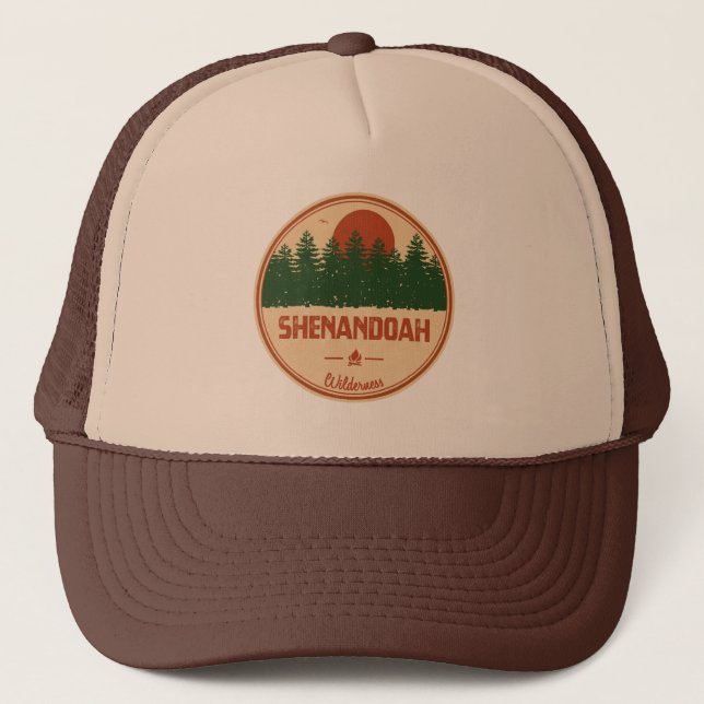 Shenandoah Wilderness Virginia Trucker Hat (Front)