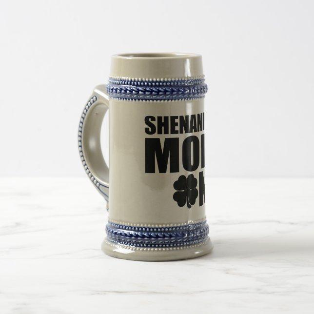 Shenanigan mode on beer stein (Front Left)