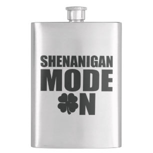Shenanigan mode on hip flask