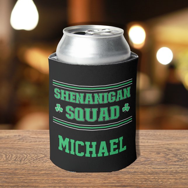 Shenanigan Squad - Personalised St. Patrick's Day Can Cooler (Creator Uploaded)