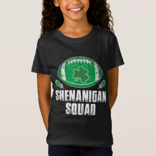 Shenanigan Squad St. Patricks Day Funny American F T-Shirt