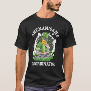 Shenanigans Coordinator Funny Cool St Patrick S Da T-Shirt
