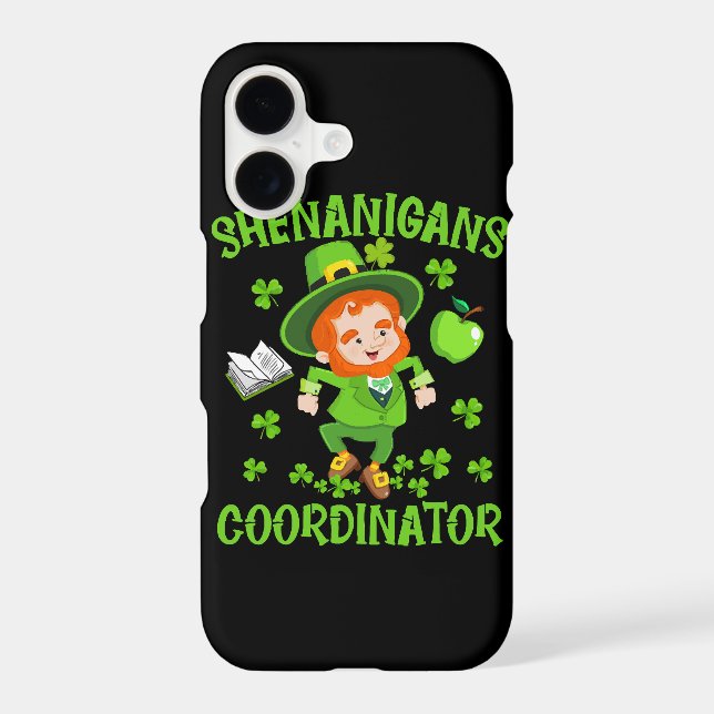 Shenanigans Coordinator Funny Teacher St Patrick's (Back)