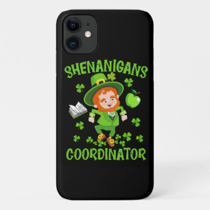 Shenanigans Coordinator Funny Teacher St Patrick's Case-Mate iPhone Case
