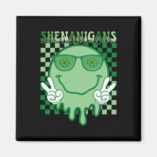 Shenanigans Coordinator Groovy St Patricks Day Men Magnet