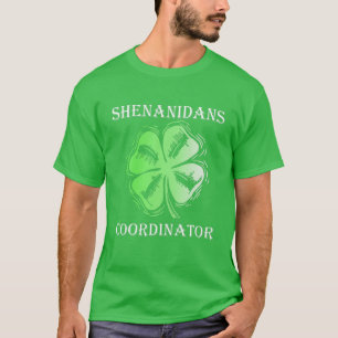 Shenanigans Coordinator St Patrick's Day Gift T-Shirt