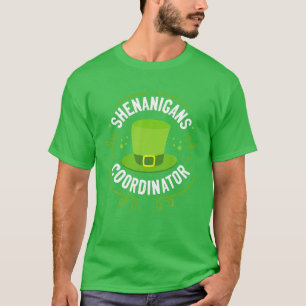 Shenanigans Coordinator Teacher St Patrick's Day G T-Shirt