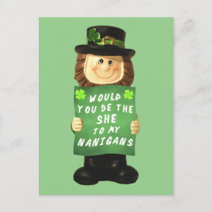 Shenanigans Holiday Postcard