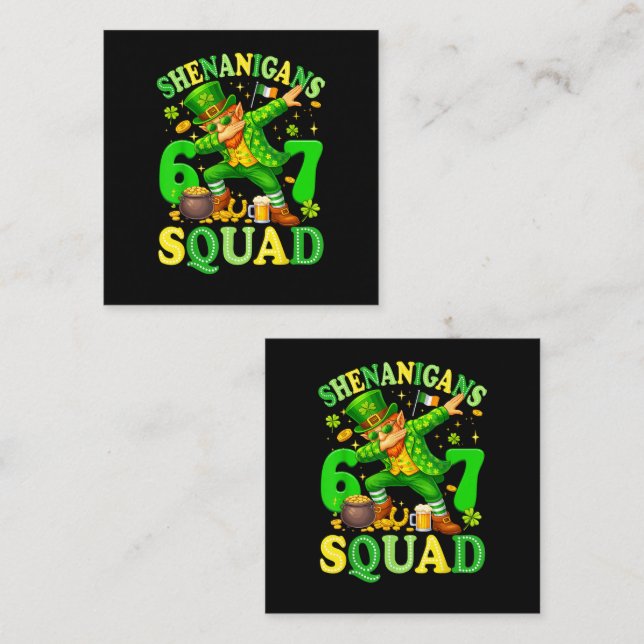 Shenanigans Squad Card (Front/Back)
