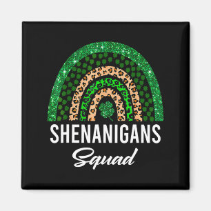 Shenanigans Squad Funny St Patricks Day Costume Ra Magnet