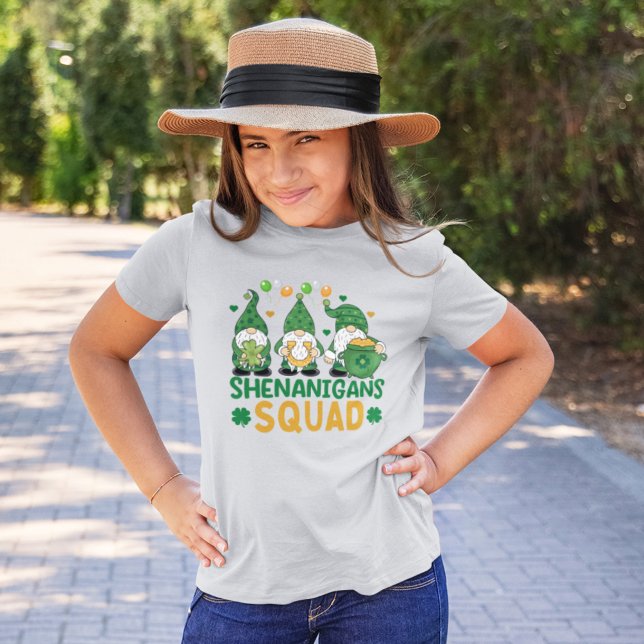 Shenanigans Squad Funny St Patrick's Day T-Shirt (Creator Uploaded)
