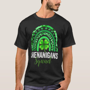 Shenanigans Squad Irish Rainbow St Patrick's Day T-Shirt