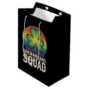 Shenanigans Squad Matching St Patricks Day Group Medium Gift Bag