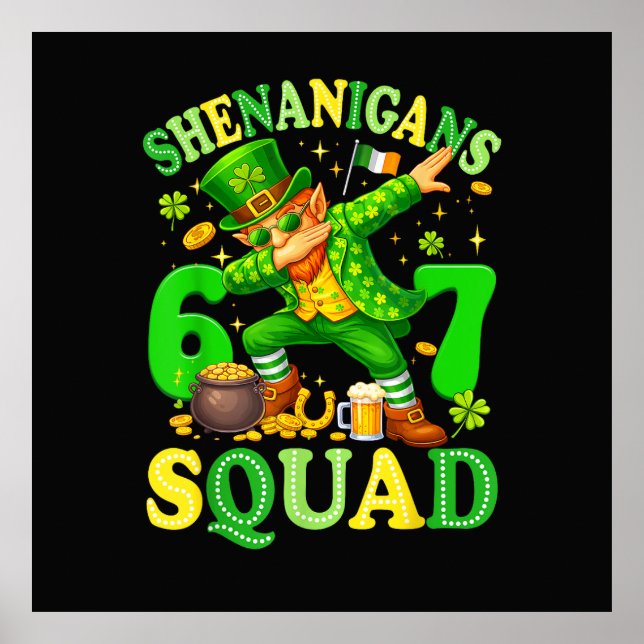 Shenanigans Squad Poster (Front)