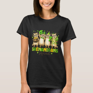 Shenanigans squad racoon for kids women men st T-Shirt