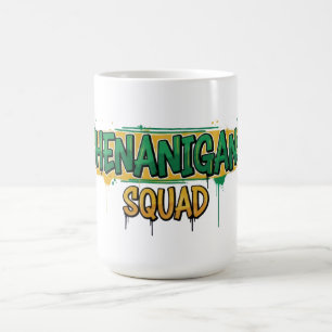 Shenanigans Squad St. Patrick's Day Coffee Mug