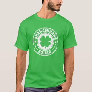 Shenanigans Squad St Patricks Day Matching Family T-Shirt