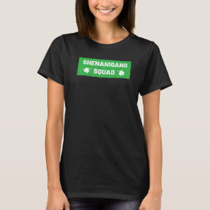 Shenanigans Squad St Patrick's Day Matching Group T-Shirt