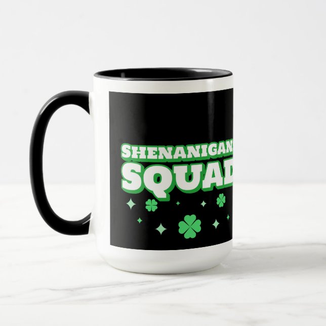 Shenanigans Squad St. Patrick's Day Mug (Left)