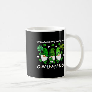 Shenanigans St Patricks Day Gnomes Family Boys Gir Coffee Mug