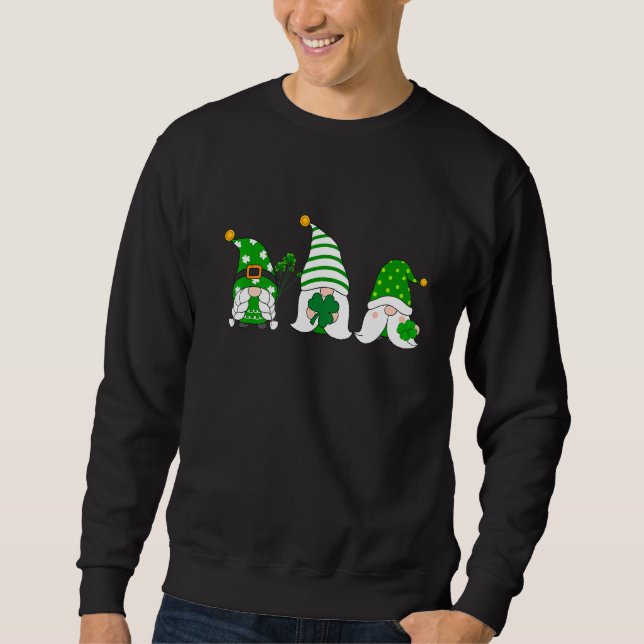 Shenanigans With My Gnomies St Patrick S Day Gnome Sweatshirt (Front)