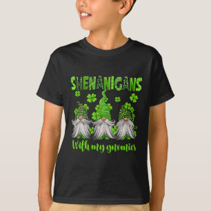 Shenanigans With My Gnomies St. Patrick's Day Gnom T-Shirt