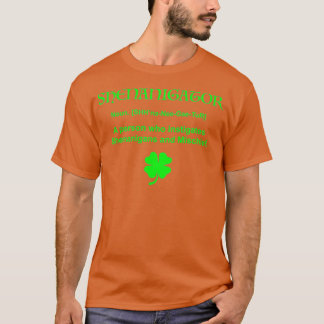 Shenanigator  Four Leaf Clover Saint Patrick Day G T-Shirt