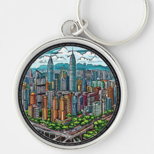 Shenzhen city key ring