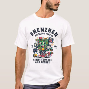 Shenzhen : my blood type is circuit boards T-Shirt