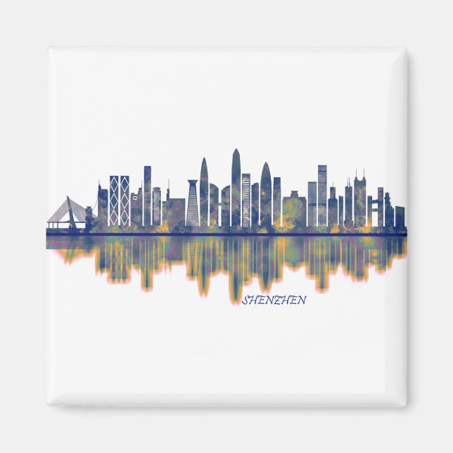 Shenzhen Skyline Magnet (Front)