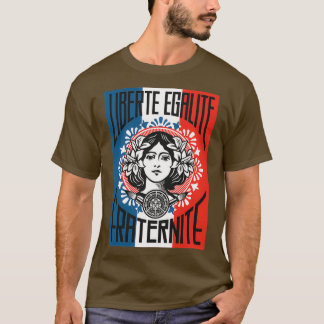 Shepard Liberte Egalite Fraternite  T-Shirt