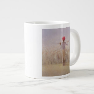 Shepherd and Flock Large Coffee Mug