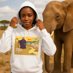 Shepherd And His Flock Hoodie