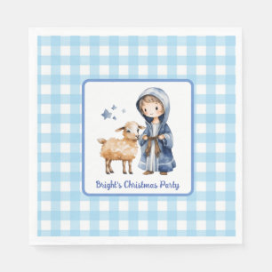 Shepherd and Lamb Napkins