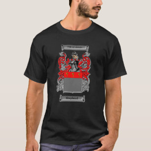 Shepherd Family Crest Coats of Arms T-Shirt