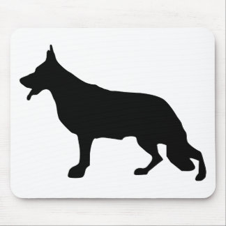 shepherd minimal illustration mouse pad