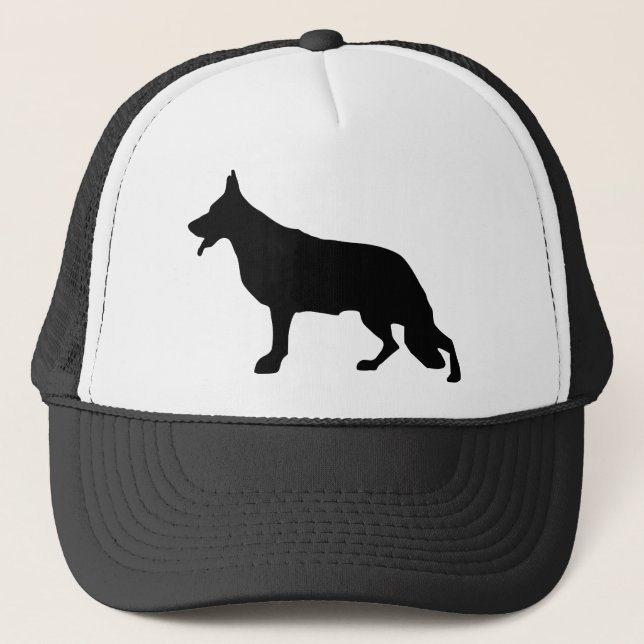 shepherd minimal illustration trucker hat (Front)