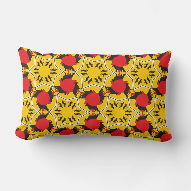 Shepherd Pattern Pillow (Front)