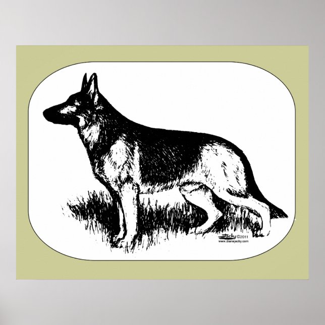 Shepherd Profile Poster (Front)