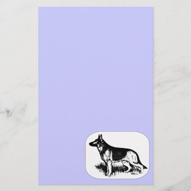 Shepherd Profile Stationery (Front)