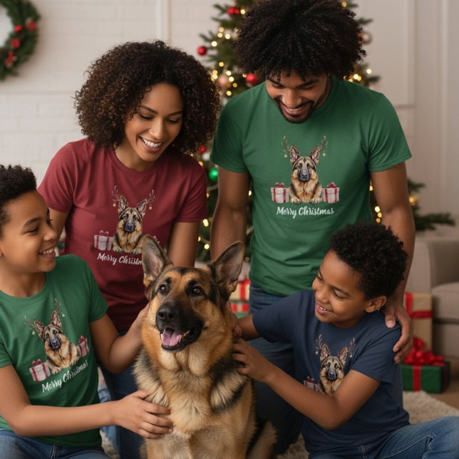 Shepherd Reindeer T-Shirt (Creator Uploaded)