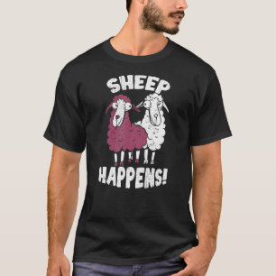 Shepherd Sheep Happens T-Shirt