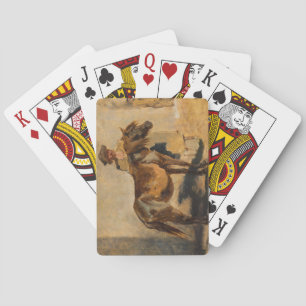Shepherd With a Horse (Equine) Playing Cards