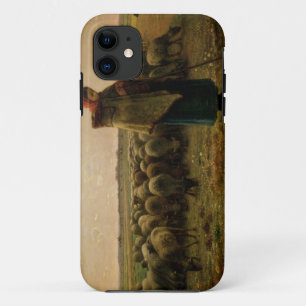 Shepherdess with her Flock, 1863 Case-Mate iPhone Case