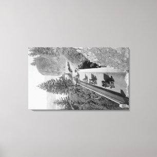 Shepherd's Dell on Columbia River Photograph 2 Canvas Print